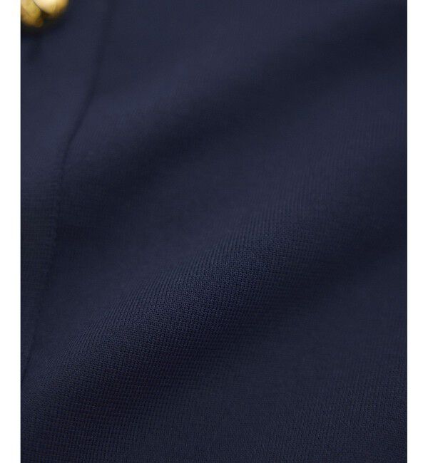 ADAM ET ROPE'「【WEB限定】・【サステナブル】カラー付きカーディガン」|カーディガン|