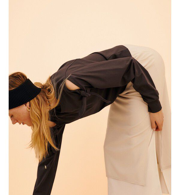 ADAM ET ROPE'「バイカラーエラスティックスカート」|スカート|