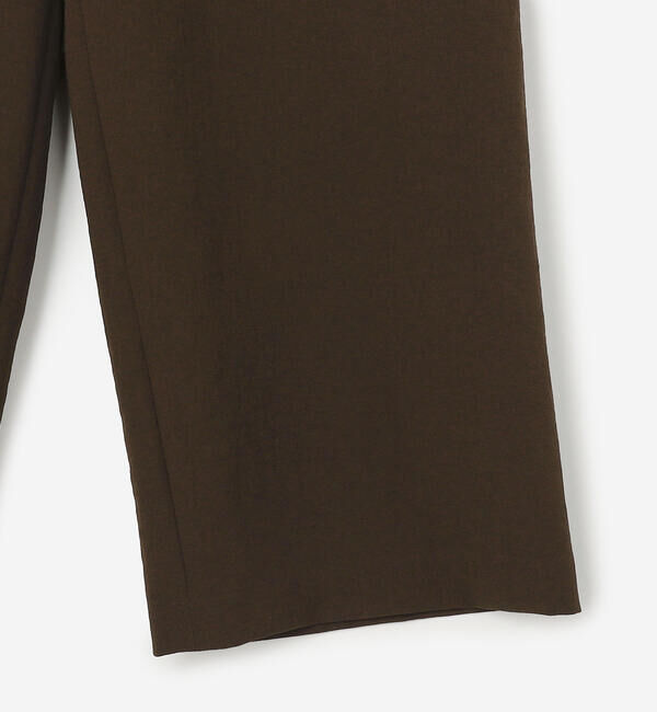 Morris & Sons「MORRIS & SONS | ポリエステルダブルクロス ワイドイージーパンツ WOMEN」|チノ|