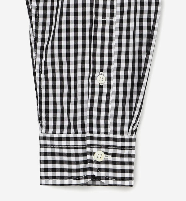 GYMPHLEX「Gymphlex | 長袖 ボタンダウンシャツ GINGHAM WOMEN」|シャツ・ブラウス|