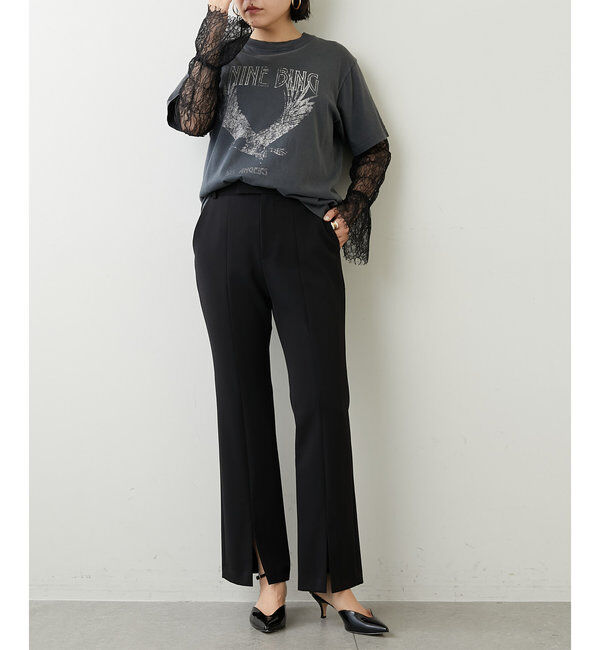  「フロントスリットパンツ」|その他|