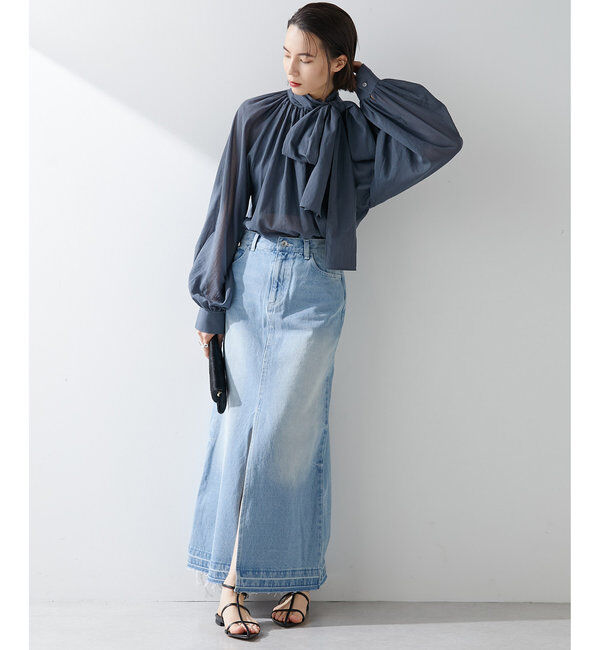  「ローンボウタイブラウス」|シャツ・ブラウス|