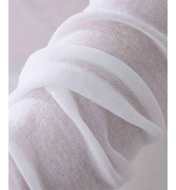  「シアーフライスクルーネックプルオーバー」|Tシャツ・カットソー|