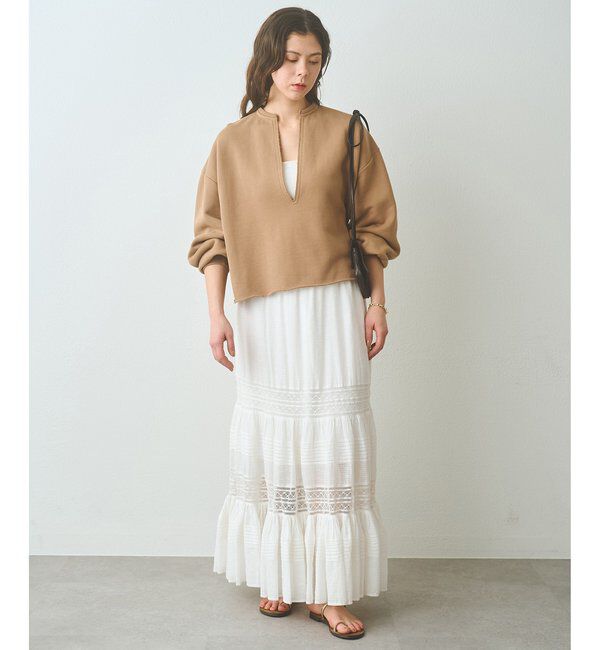  「スウェットVネックプルオーバー２」|Tシャツ・カットソー|