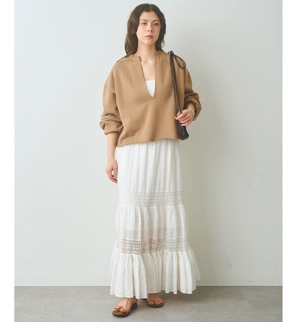  「スウェットVネックプルオーバー２」|Tシャツ・カットソー|