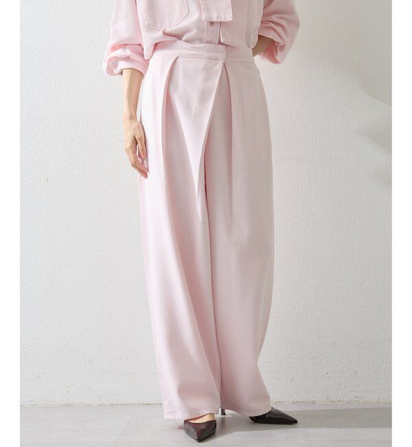  「ラップデニムパンツ」|デニム|