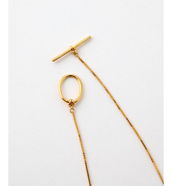 Hoaw.「【Hoaw.】ボックスチェーンネックレス」|リング|