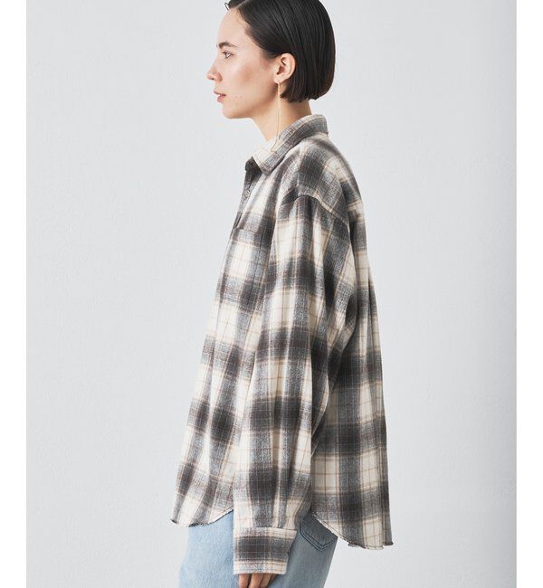  「シャギーチェックシャツ」|シャツ・ブラウス|