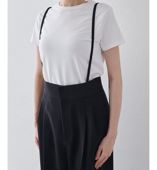  「ハイウエストサスペンダーパンツ」|チノ|