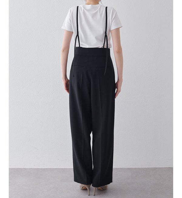  「ハイウエストサスペンダーパンツ」|チノ|