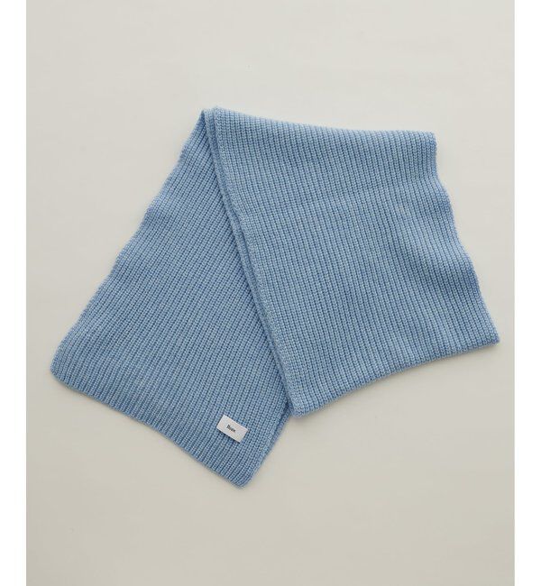 Hoaw.「【Hoaw.】カシミヤリブストール」|マフラー|