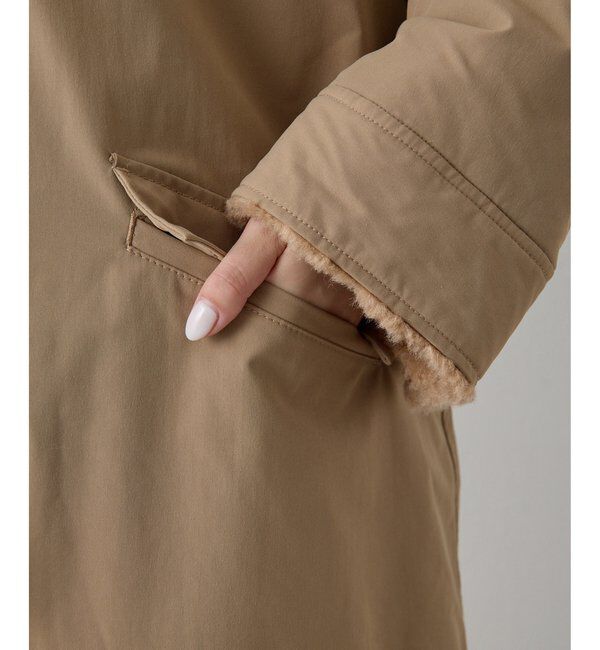  「リバーシブルボアコート」|その他|