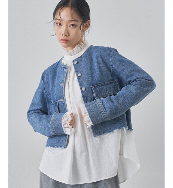  「デニムクルージャケット」|デニムジャケット|ブルー