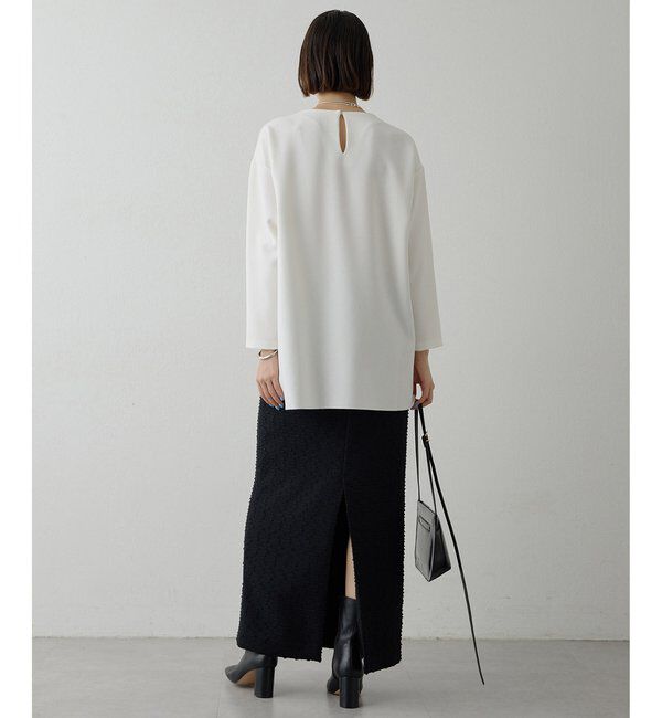  「刺繍ジョーゼットプルオーバー」|シャツ・ブラウス|