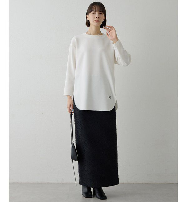  「刺繍ジョーゼットプルオーバー」|シャツ・ブラウス|