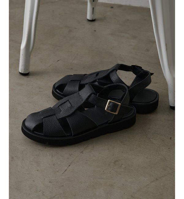 Drawing Numbers「2.718/グルカサンダル」|その他|ブラック