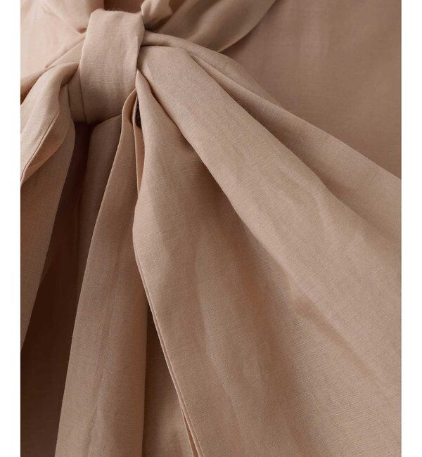  「【WEB＆一部店舗限定カラーあり】コットンシルクボウブラウス」|シャツ・ブラウス|