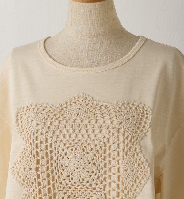  「クロシェドッキングTシャツ」|Tシャツ・カットソー|