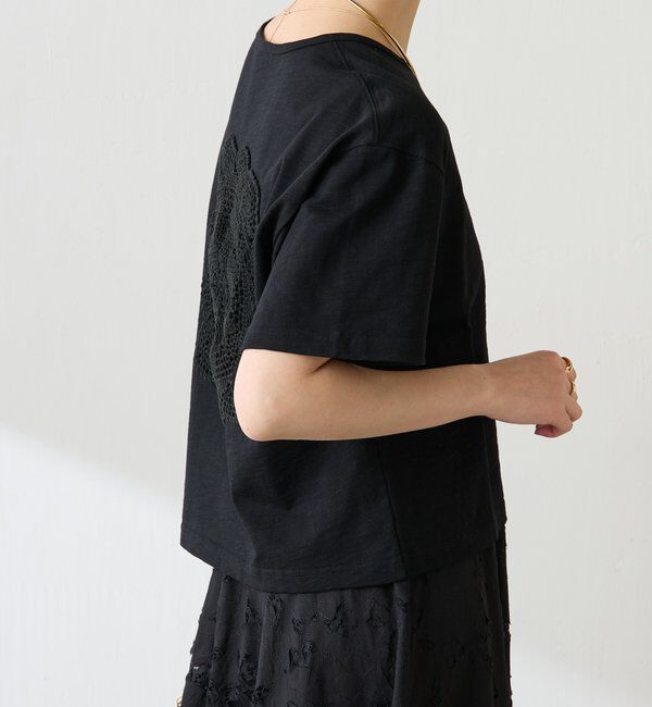  「クロシェドッキングTシャツ」|Tシャツ・カットソー|