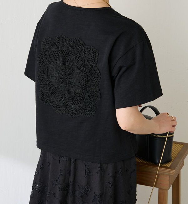  「クロシェドッキングTシャツ」|Tシャツ・カットソー|