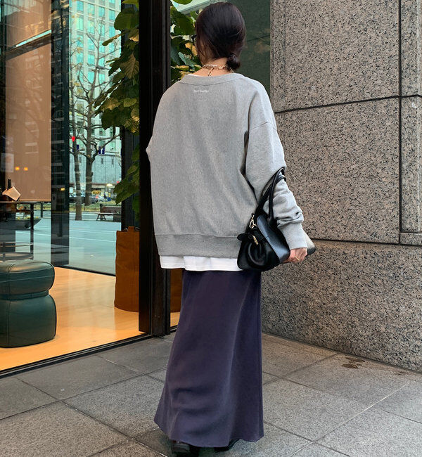  「【新色追加】【インフルエンサー OKOCHI企画】ハーフジップスウェット」|Tシャツ・カットソー|