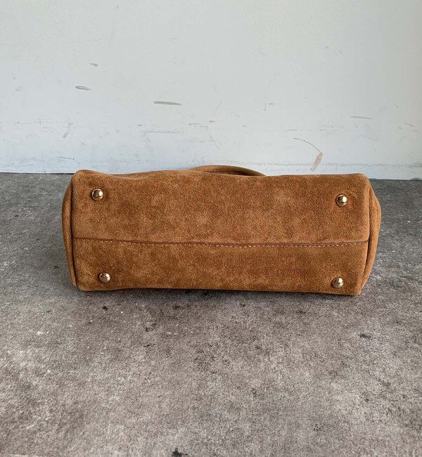  「フェイクスエードスクエアバッグ」|トートバッグ|