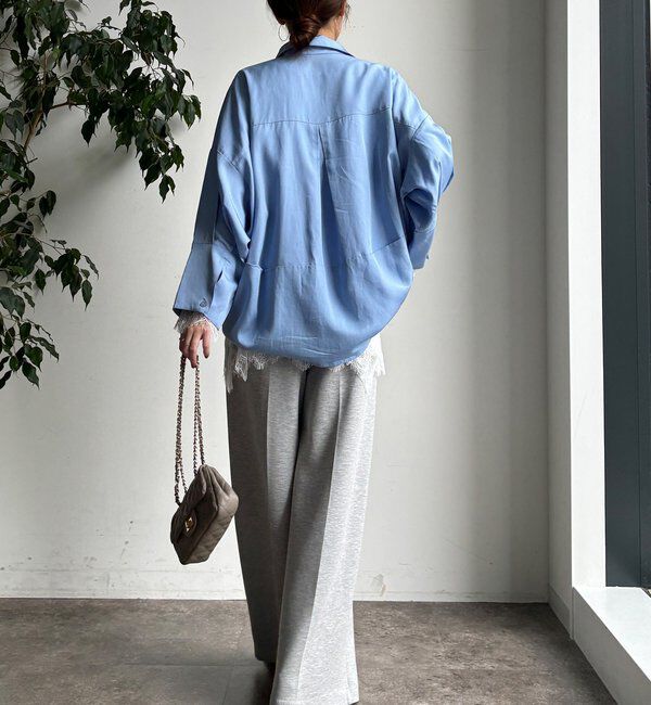  「ヘムレースロンTEE」|Tシャツ・カットソー|