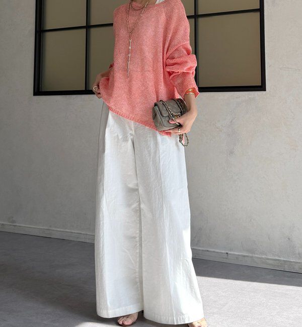  「メランジプルオーバー」|ニット・セーター|