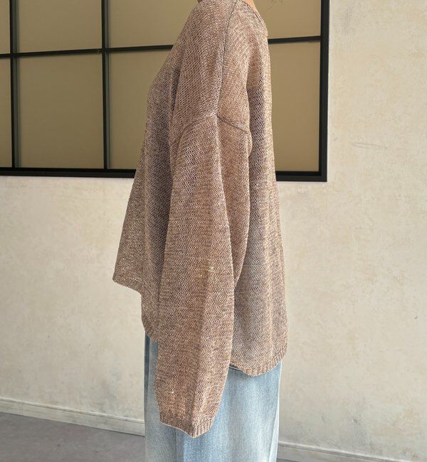  「メランジプルオーバー」|ニット・セーター|