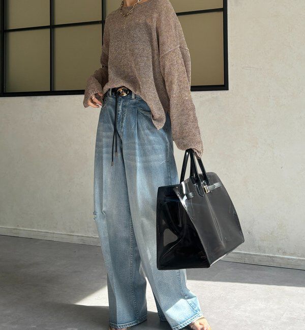  「メランジプルオーバー」|ニット・セーター|