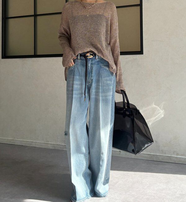  「メランジプルオーバー」|ニット・セーター|