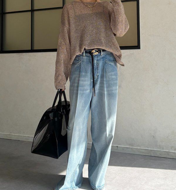  「メランジプルオーバー」|ニット・セーター|