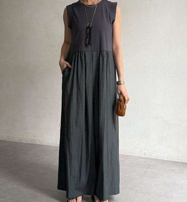  「【WEB限定】ドッキングサロペット」|ワンピース|