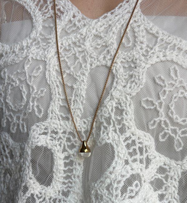  「1粒シズクネックレス」|ネックレス|