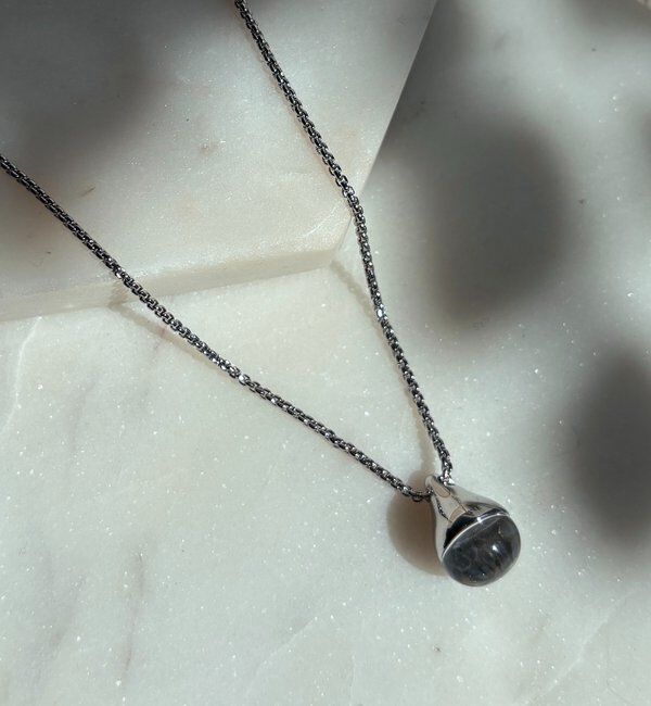  「1粒シズクネックレス」|ネックレス|シルバー