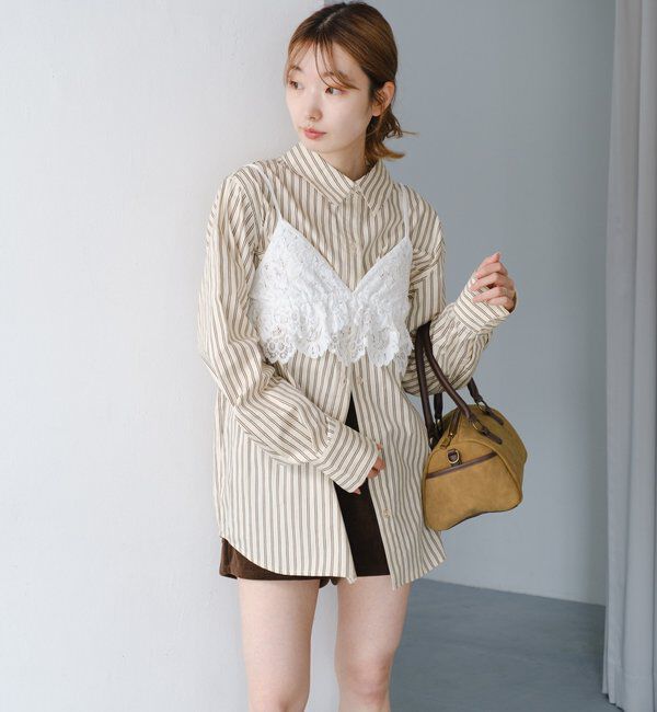  「レースキャミビスチェ」|キャミソール|