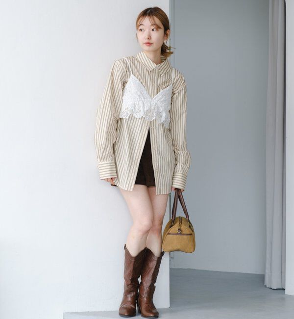  「レースキャミビスチェ」|キャミソール|