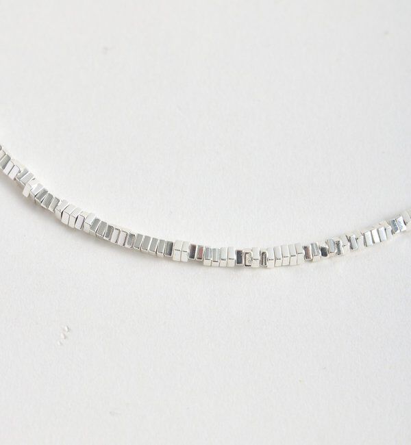  「【存在感◎】ヘマタイトショートネックレス2」|ブローチ・コサージュ|