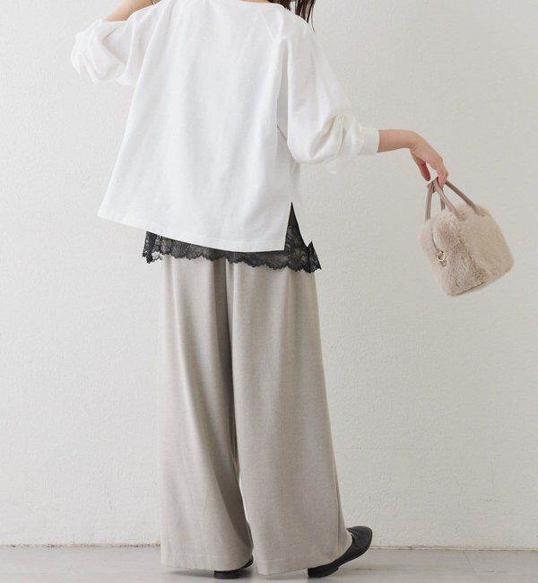  「【新色追加/抜け感◎】ハーフZIPスウェット」|Tシャツ・カットソー|