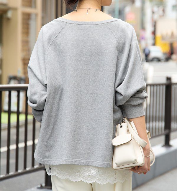  「【新色追加/抜け感◎】ハーフZIPスウェット」|Tシャツ・カットソー|