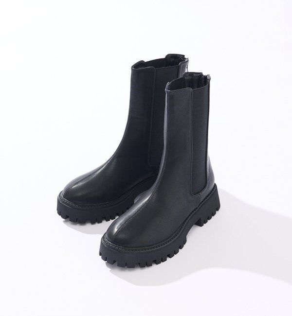  「【R.good(アールドットグッド)】ボリュームサイドゴアブーツ」|ショートブーツ|