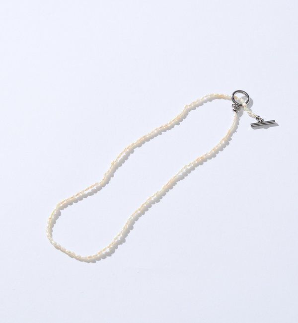  「【顔回りを華やかに】ミニパールショートネックレス」|ブローチ・コサージュ|