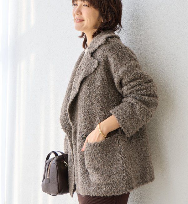  「【インフルエンサーYossshiiii企画】ボアライクコーディガン」|カーディガン|