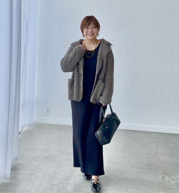  「【インフルエンサーYossshiiii企画】ボアライクコーディガン」|カーディガン|