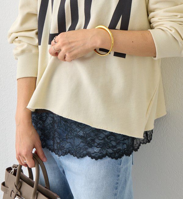  「【新色追加/鮮度抜群】レーストリムキャミソール」|シャツ・ブラウス|