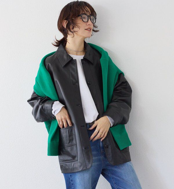  「【A・MONN(アモン)】Vネックニットプルオーバー」|ニット・セーター|