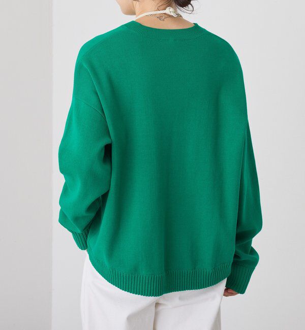  「【A・MONN(アモン)】Vネックニットプルオーバー」|ニット・セーター|