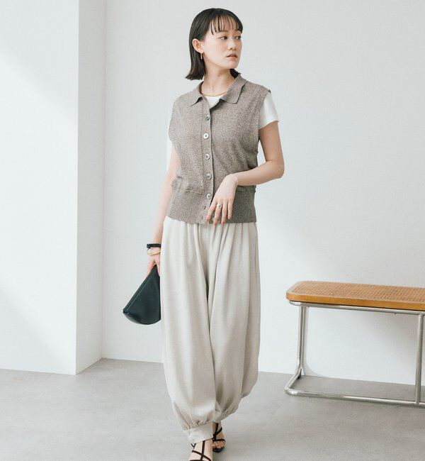  「【すっきり見え】コンパクトフライスTee」|Tシャツ・カットソー|