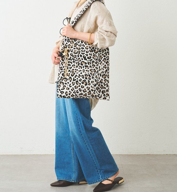  「よっし～コラボ/チャーム付きアニマルジャガードトート」|ショルダー・メッセンジャー|