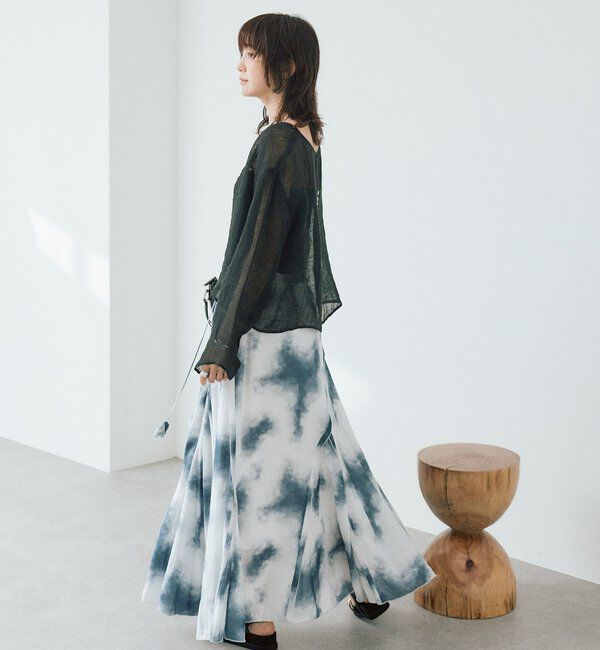  「【a Nice （ア ・ニース）】2WAYリネンブラウス」|シャツ・ブラウス|